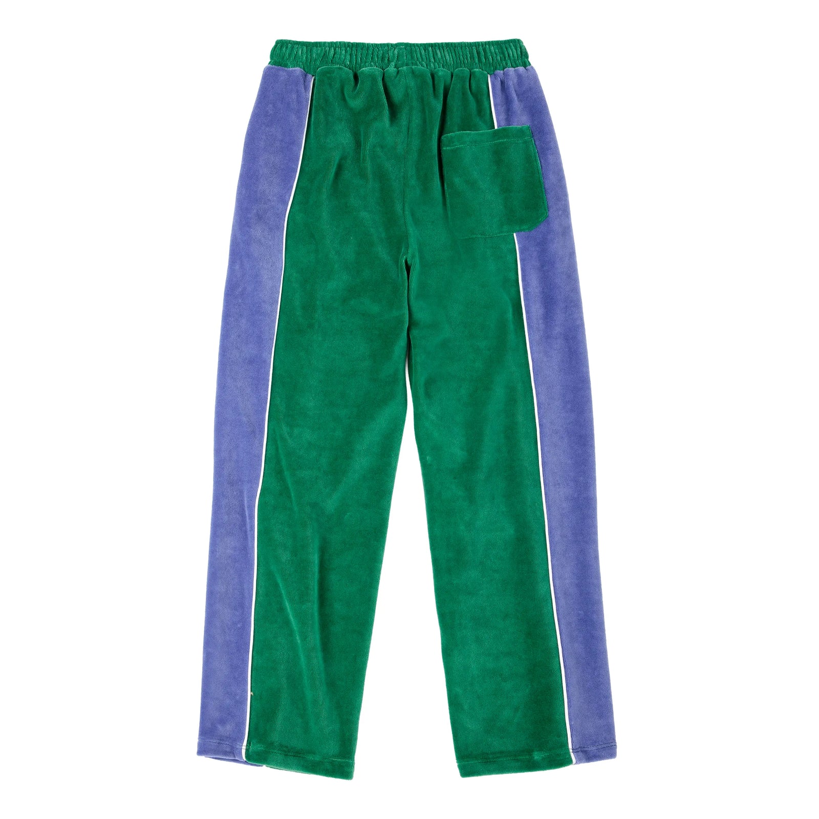 Color Block Terry Cloth Jogging Pants