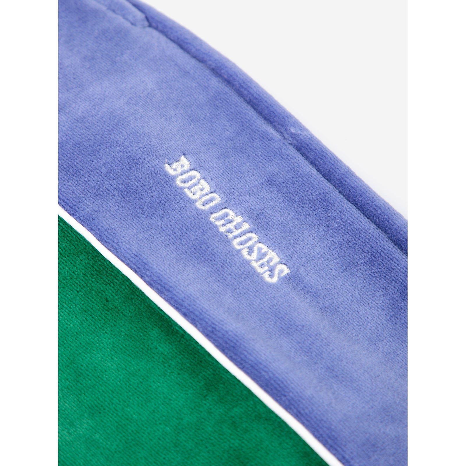 Color Block Terry Cloth Jogging Pants