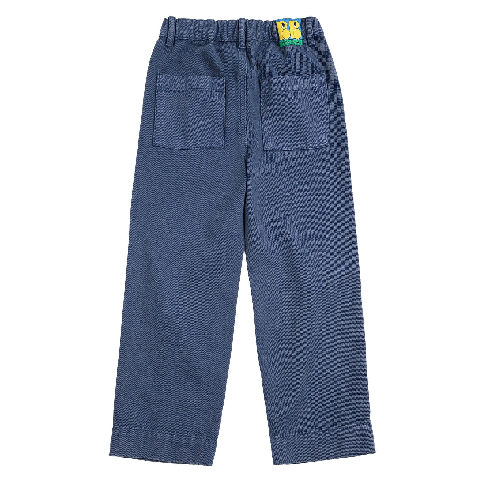 Bobo Choses Mr. Footish Knee Pads Woven Pants, All About Monsters collection, view 3