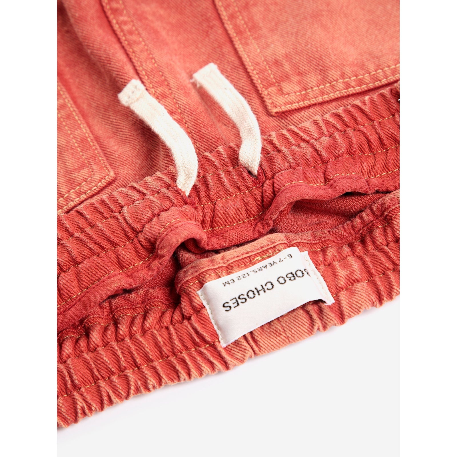 Bobo Choses Taxi Saurus Tag Twill Pants, All About Monsters collection, view 4