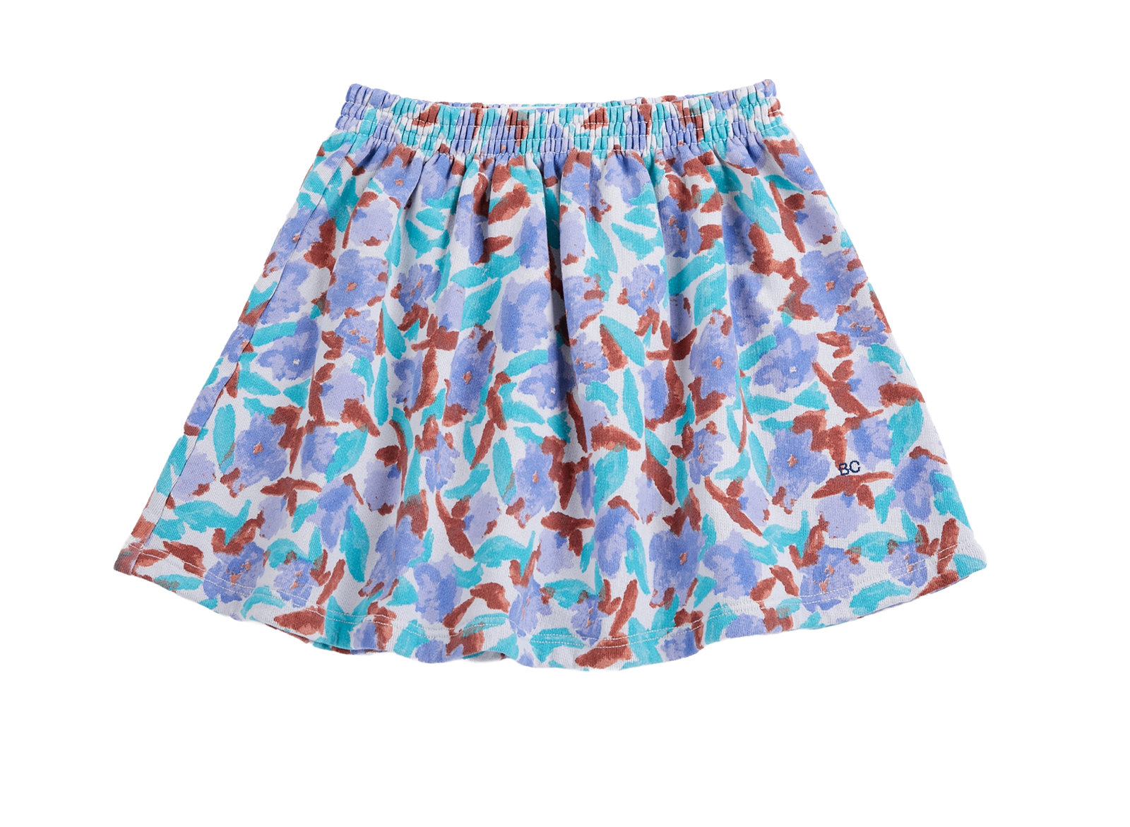 Watercolor All Over Fleece Skirt
