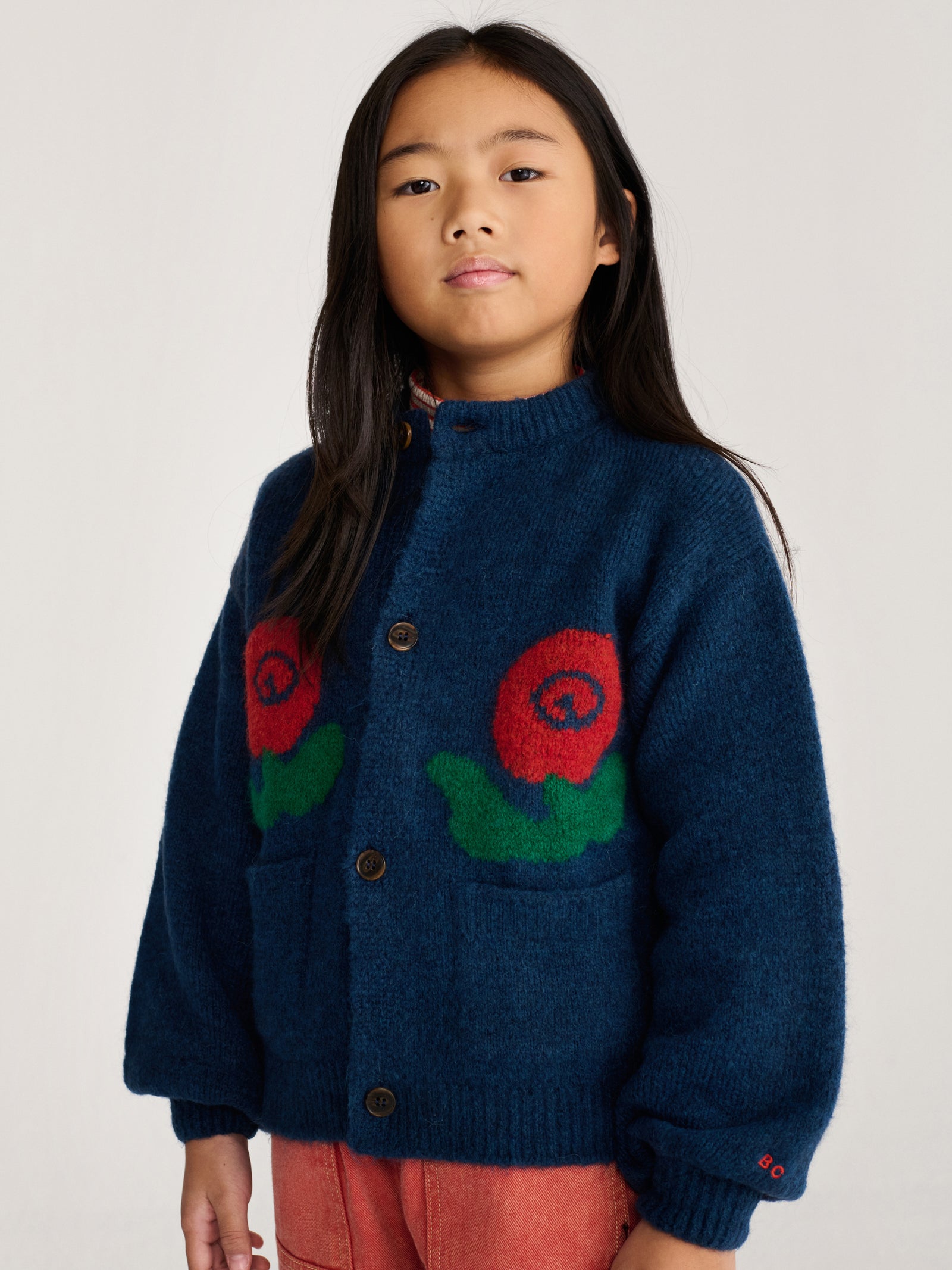 Stamp Bloom Cardigan