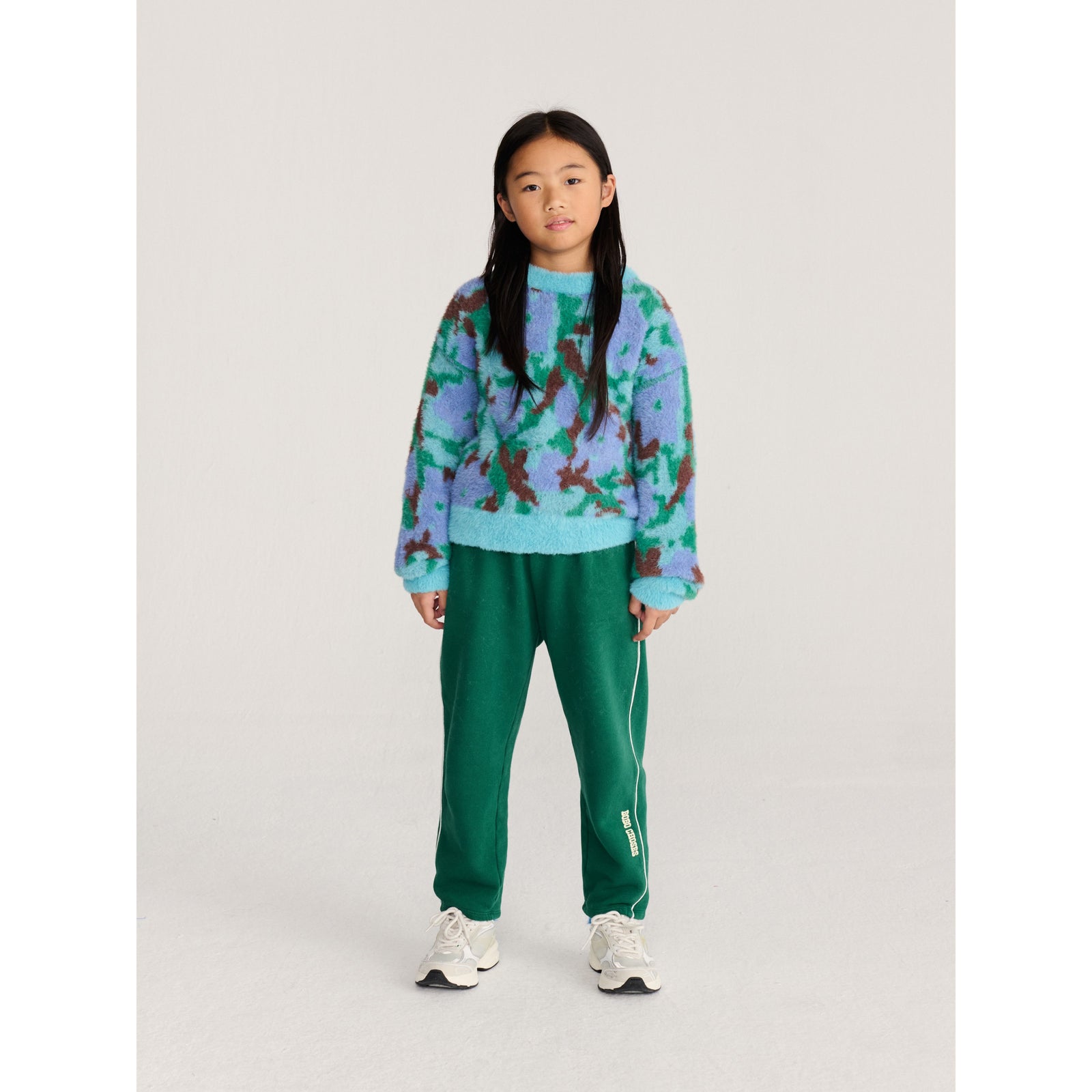 Watercolor All Over Jacquard Jumper