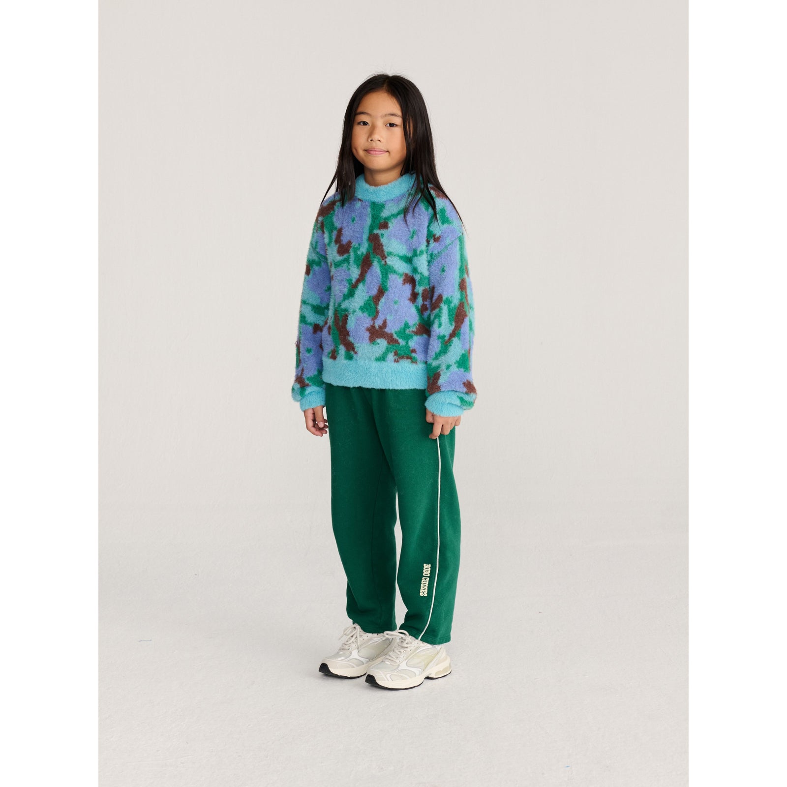 Watercolor All Over Jacquard Jumper