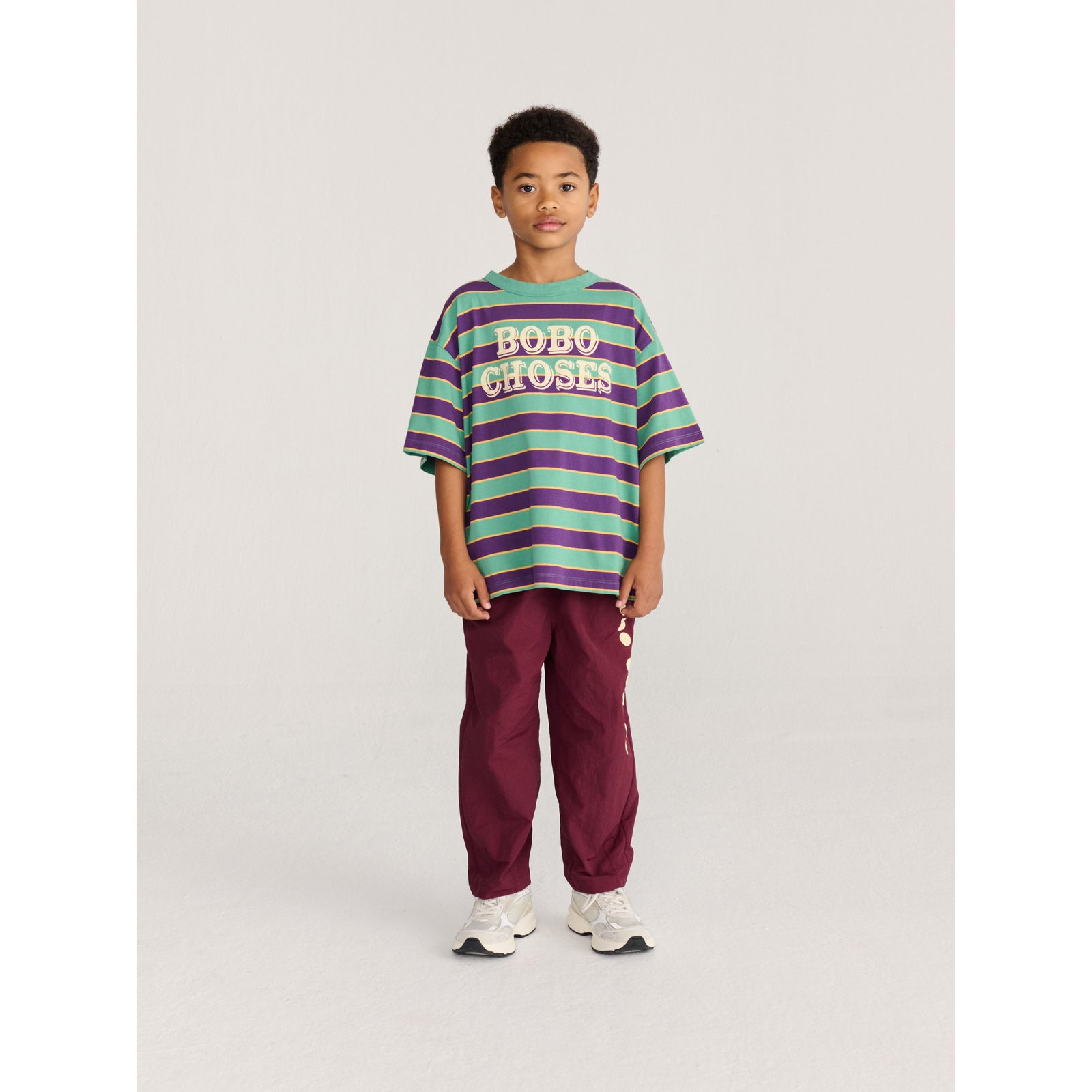 Bobo Choses Embossed T-Shirt - Green