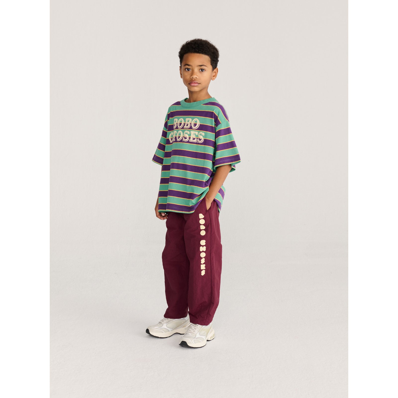 Bobo Choses Embossed T-Shirt - Green