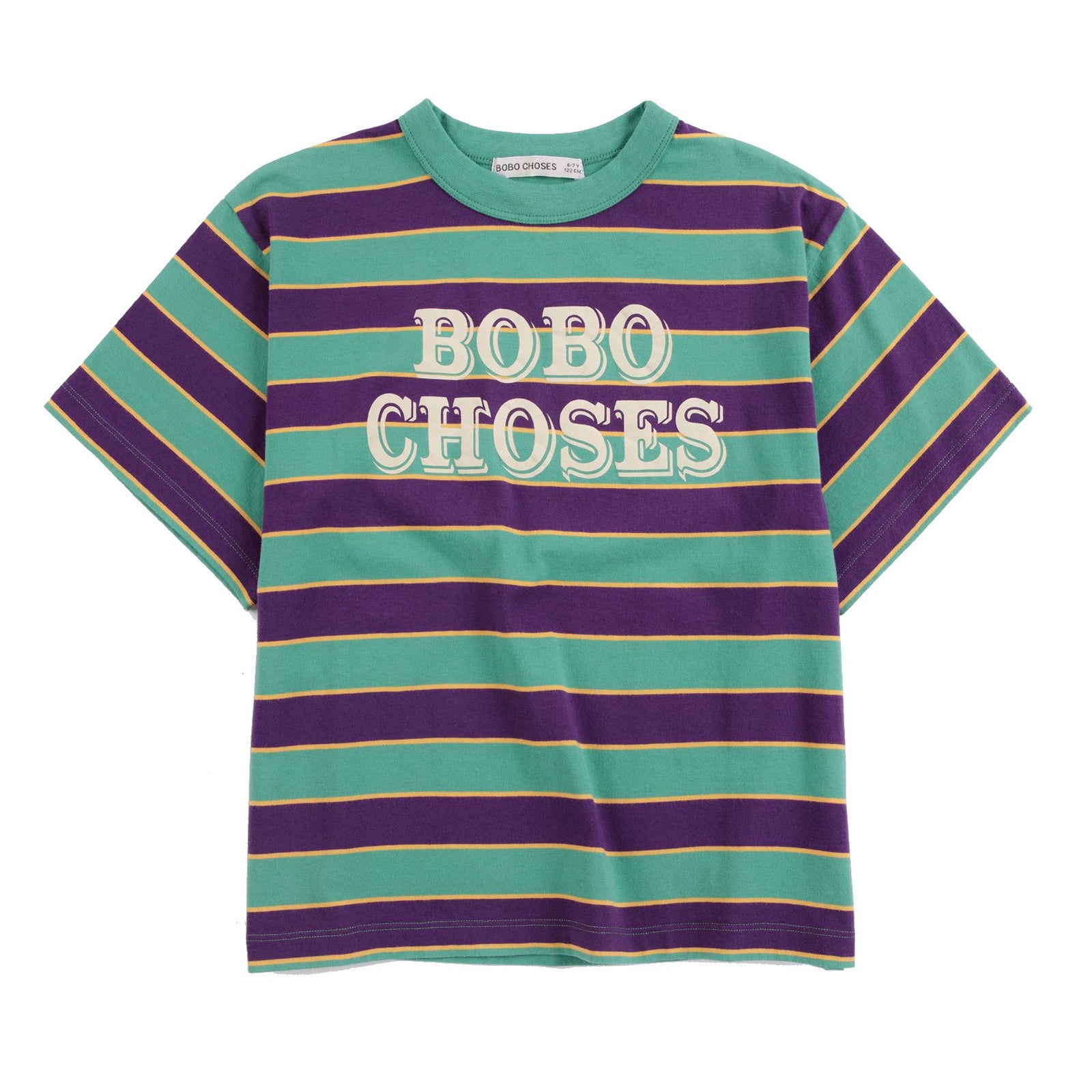 Bobo Choses Embossed T-Shirt - Green