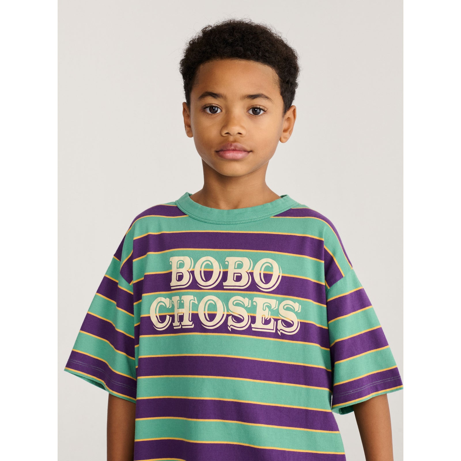 Bobo Choses Embossed T-Shirt - Green