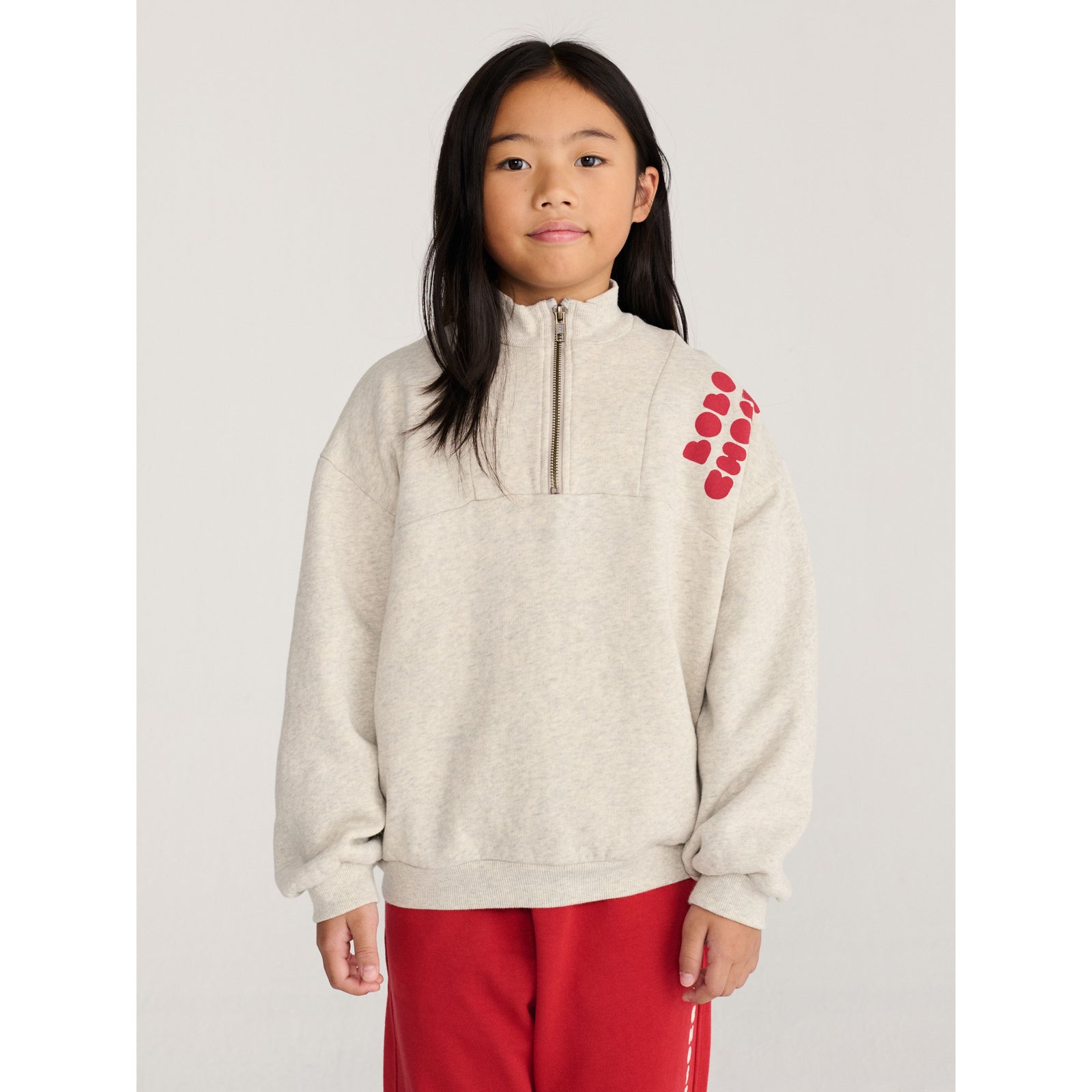 Bobo Choses Bolder Half Zipped Sweatshirt