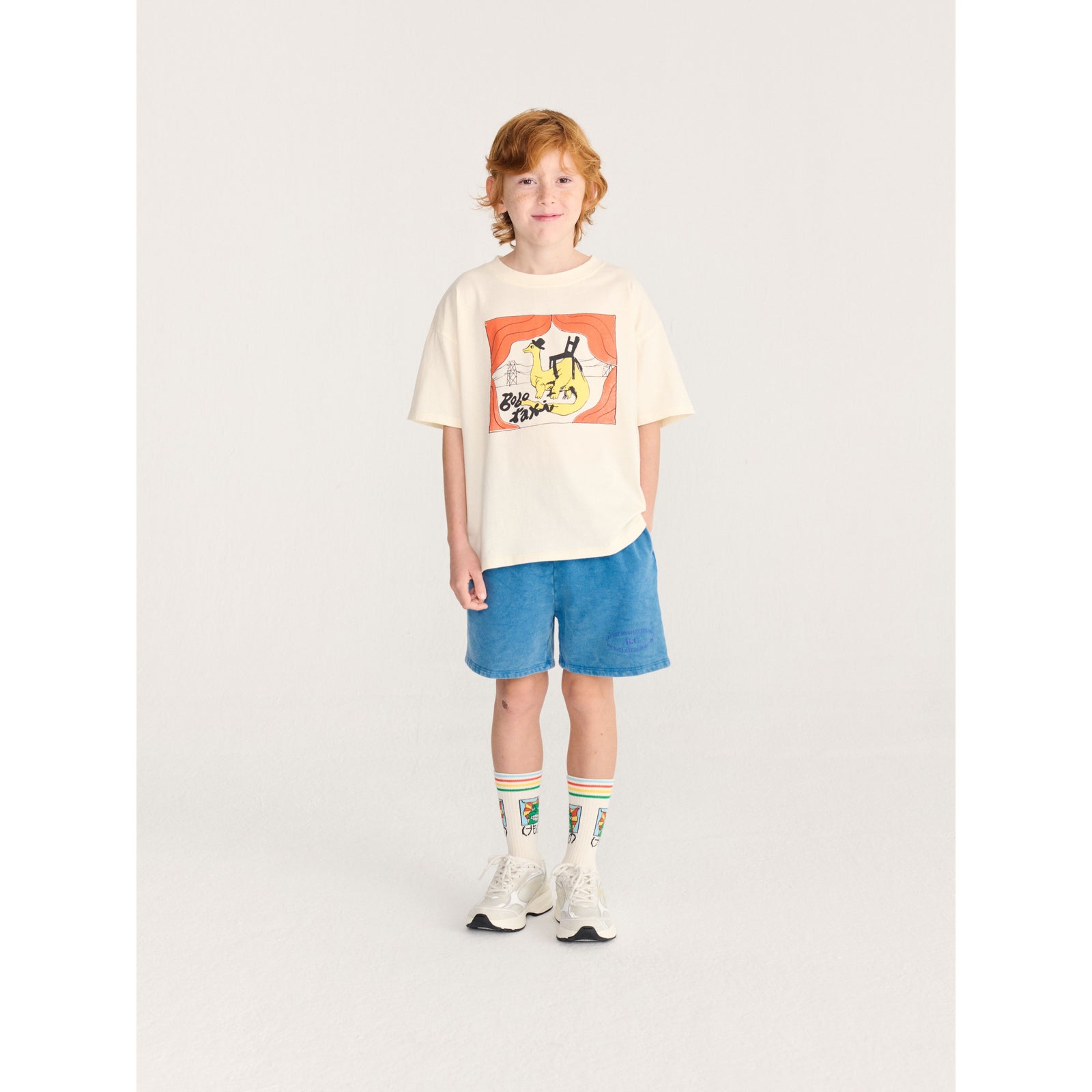Bobo Choses Mystery Bc Bermuda Shorts, All About Monsters collection, view 7