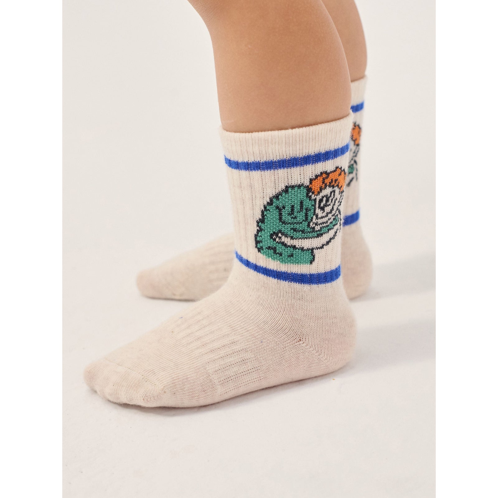 Bobo Choses Hug Hairy Monster Short Socks, All About Monsters collection, view 2