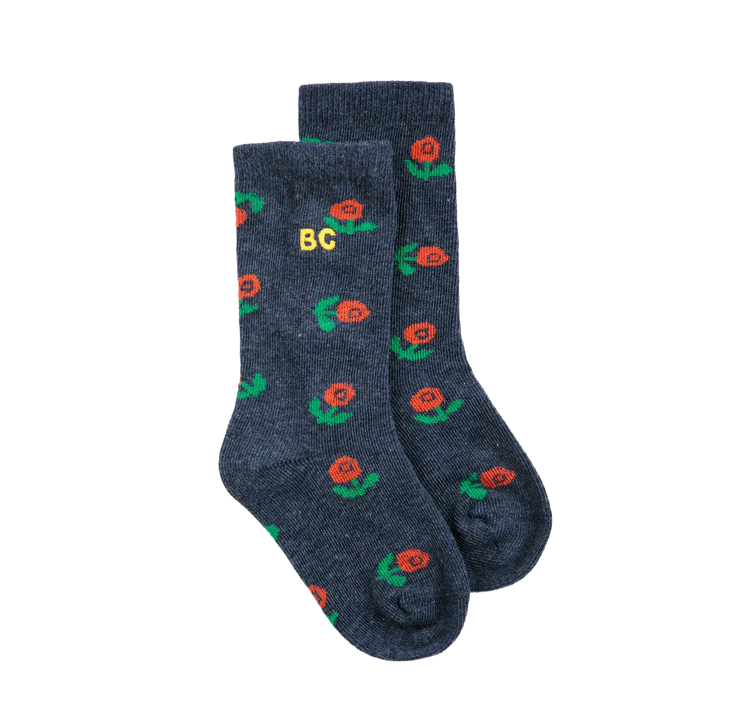 Stamp Bloom All Over Long Socks