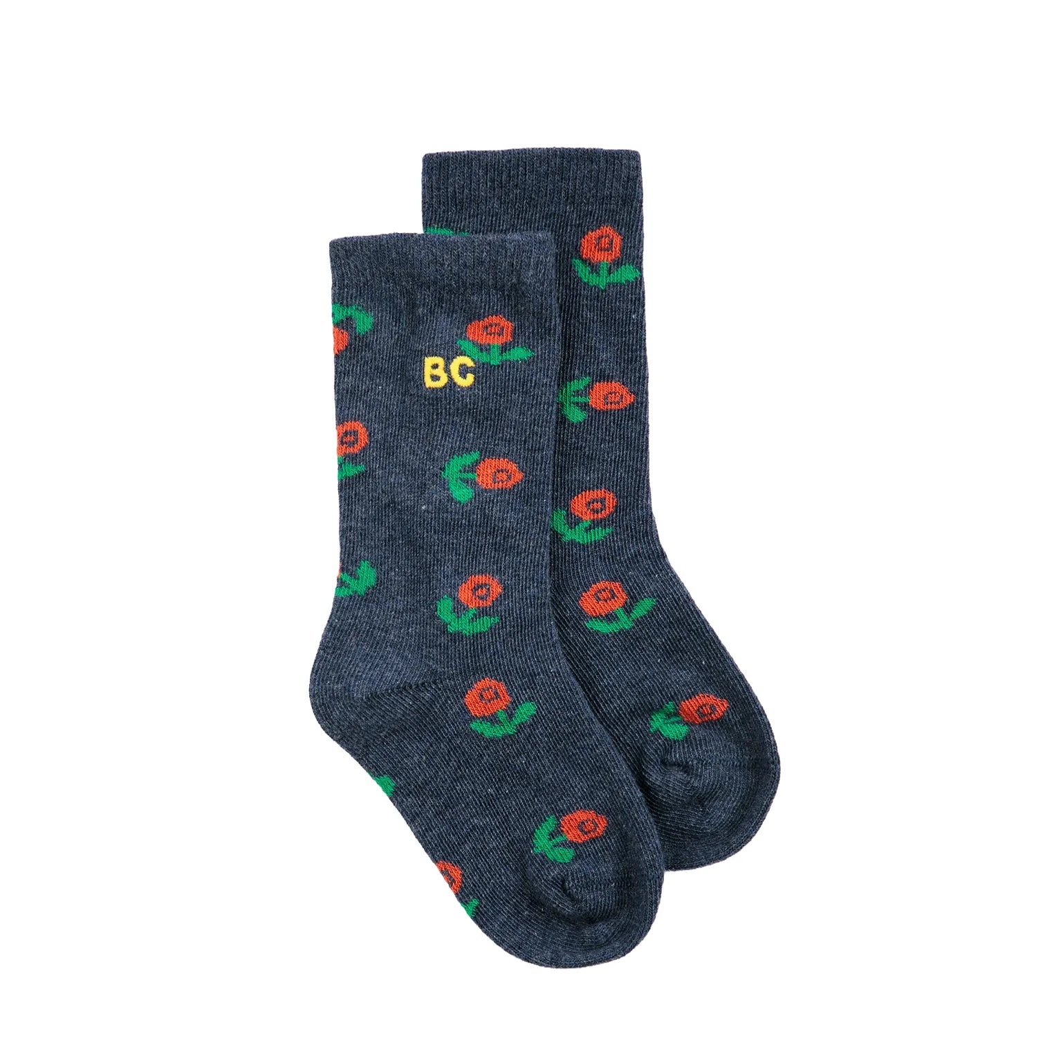 Stamp Bloom All Over Long Socks