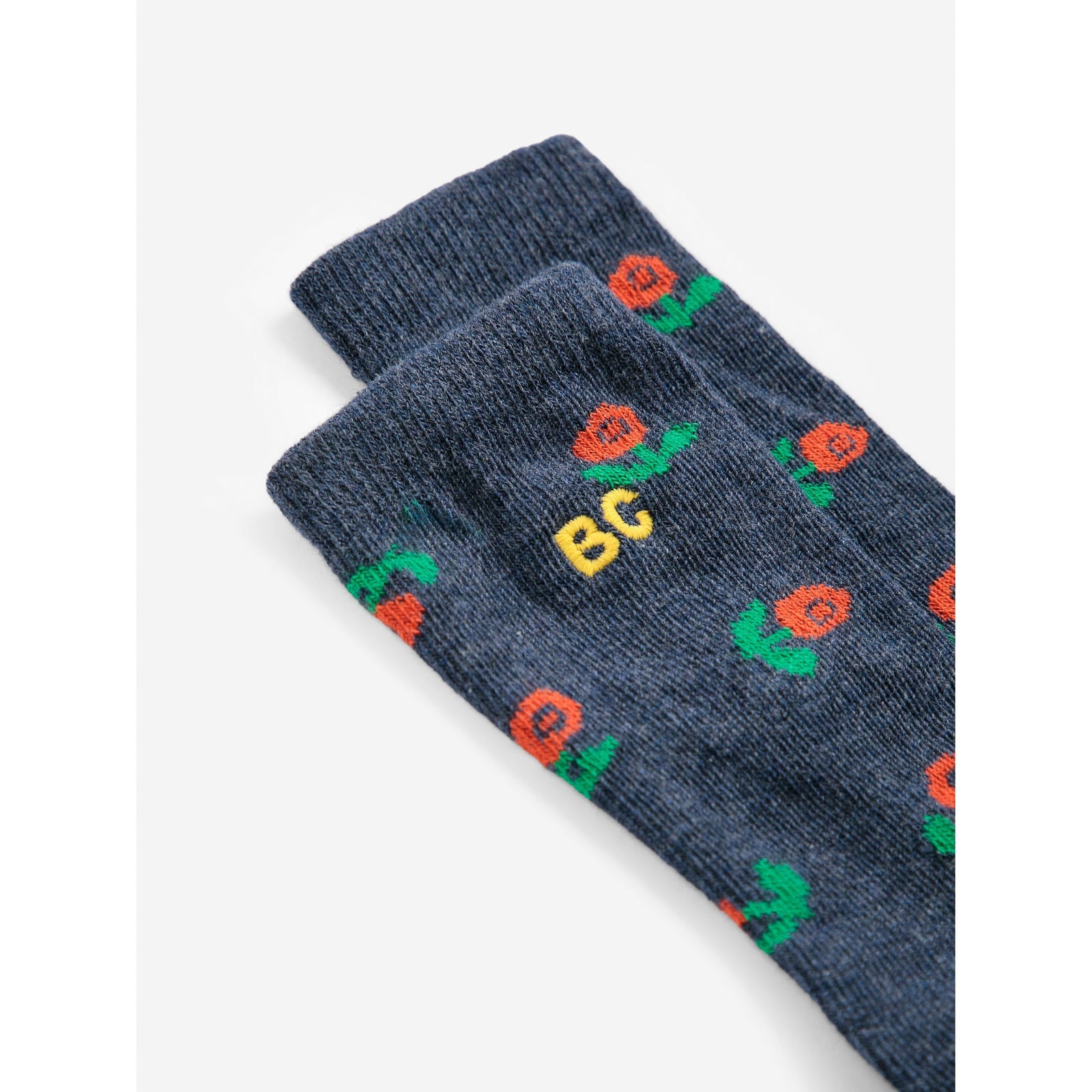 Stamp Bloom All Over Long Socks