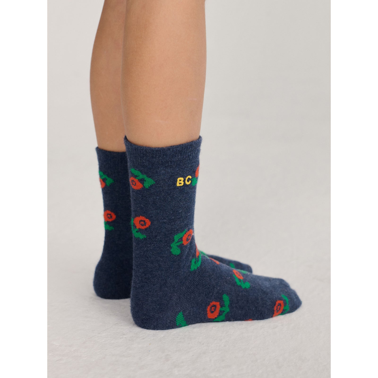 Stamp Bloom All Over Short Socks