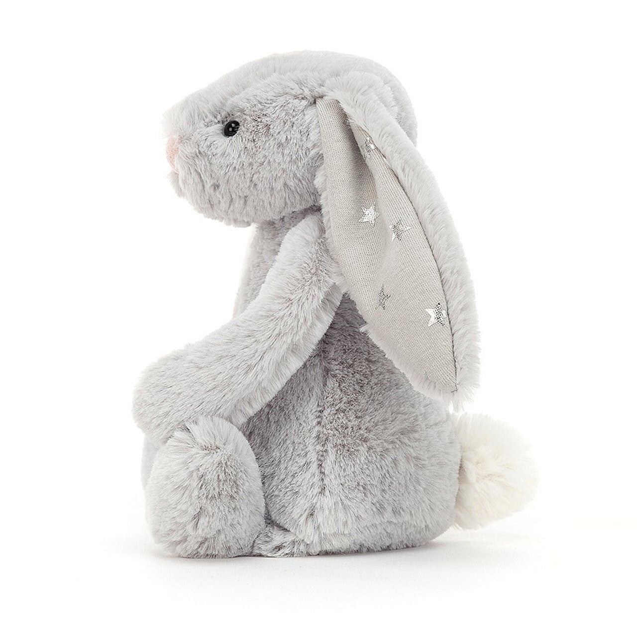 Bashful Shimmer Bunny Small Grey