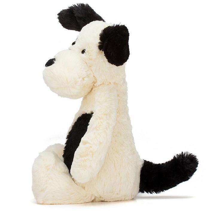 Bashful Black & Cream Puppy Medium