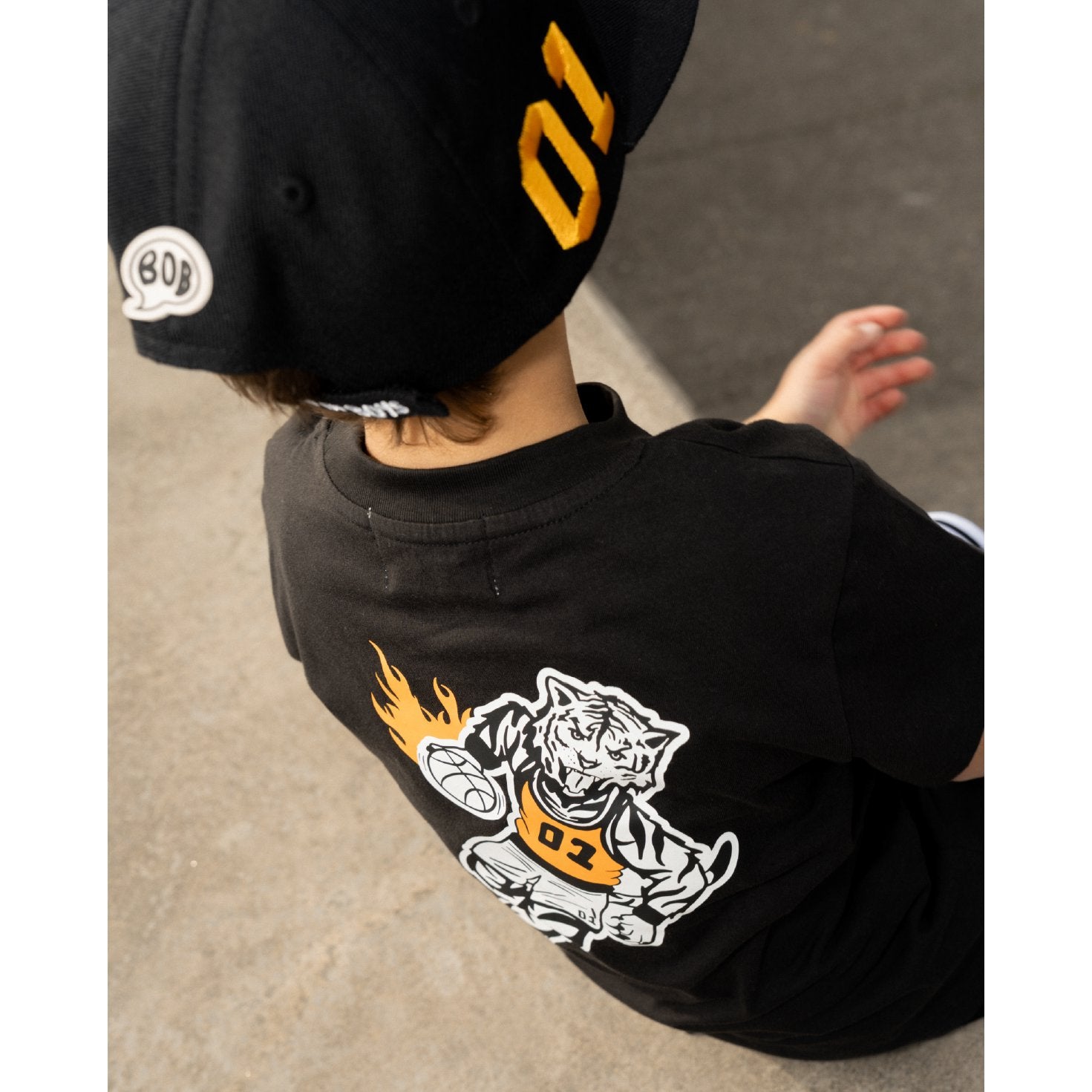Black Tiger Slam Dunk Tee