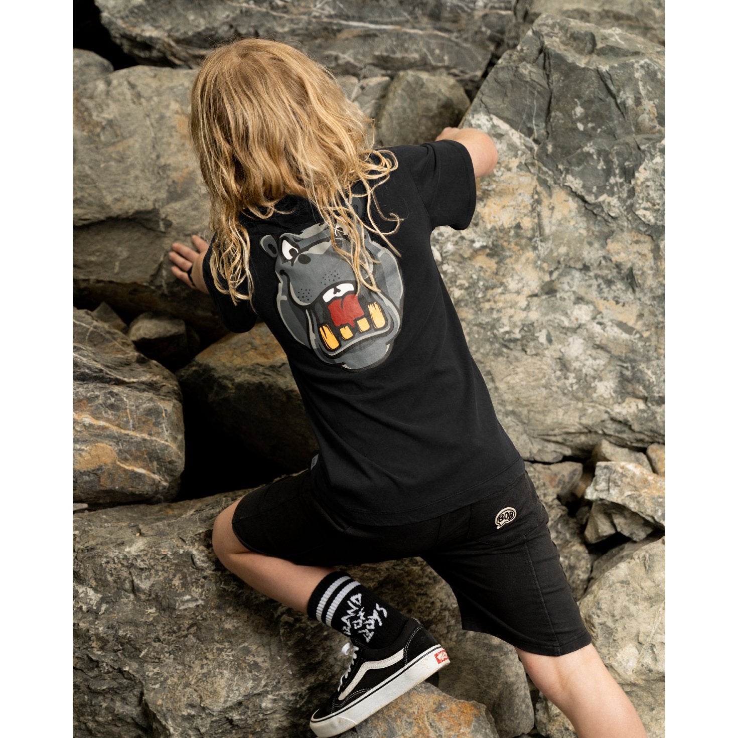 Black BOB Shorts