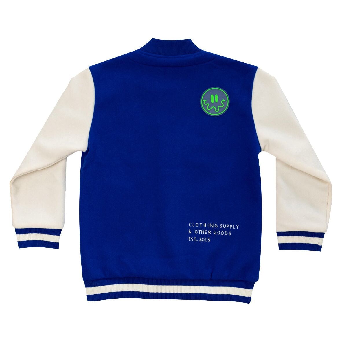 Blue BOB Varsity Jacket