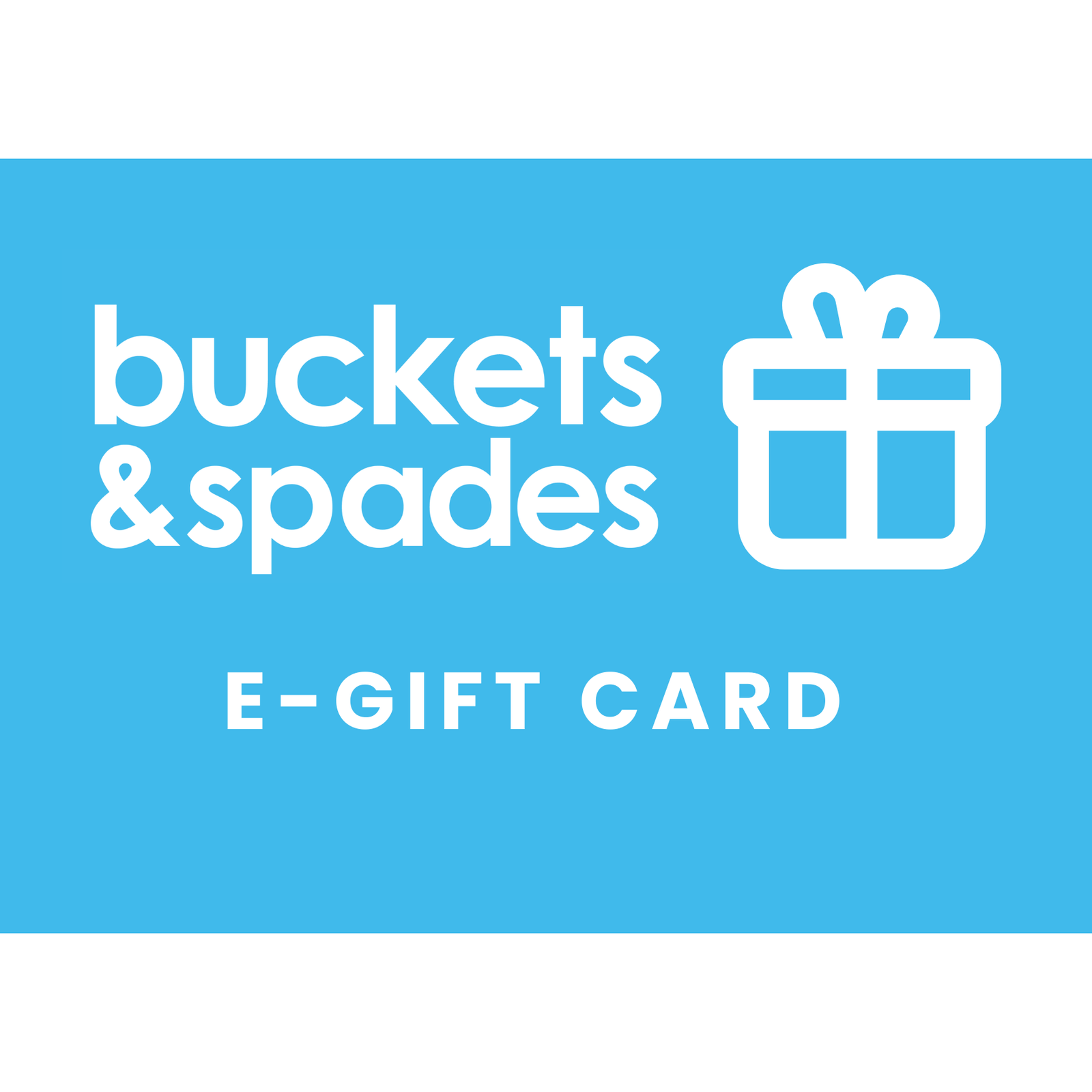 Buckets and Spades Gift Card