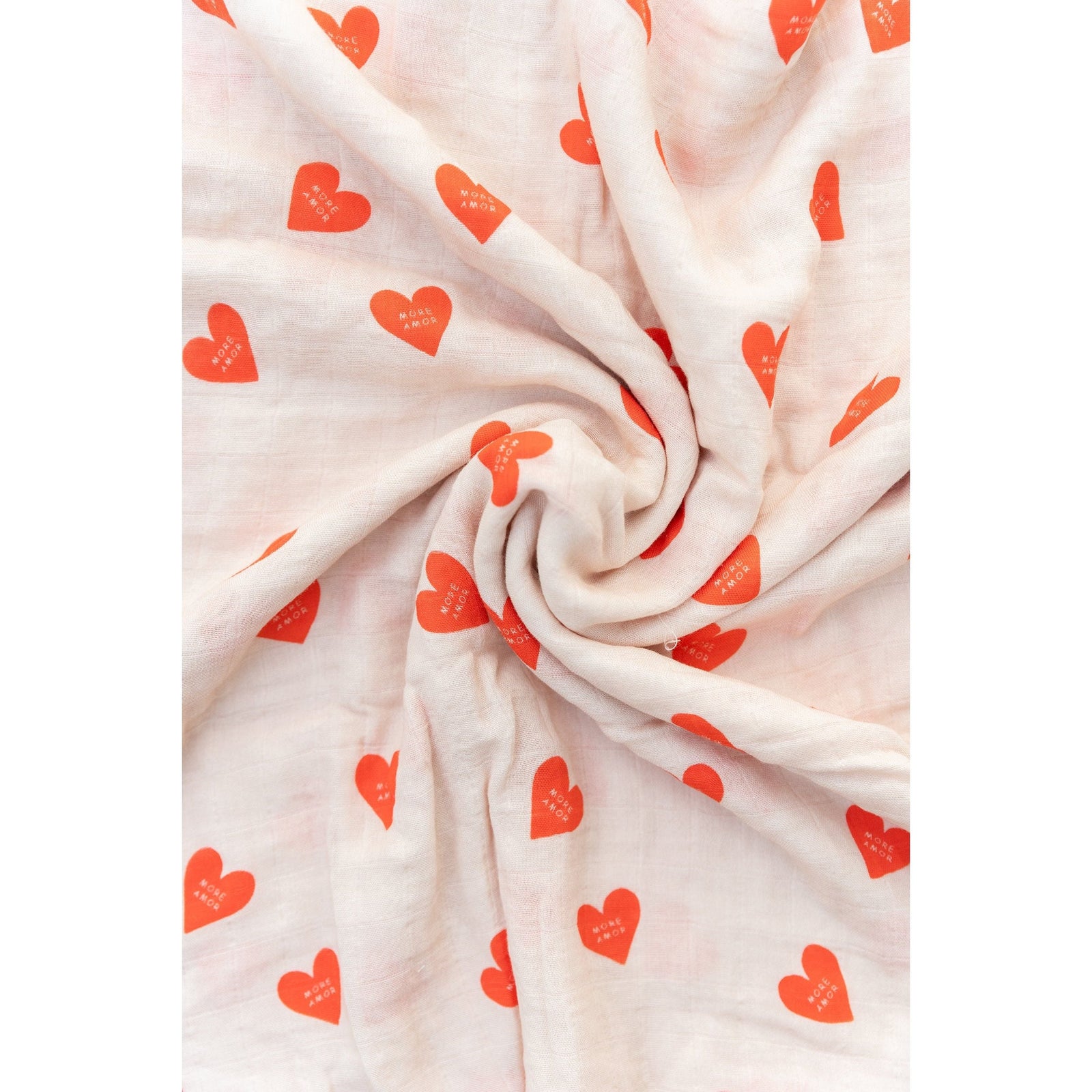 More Amor Swaddle White