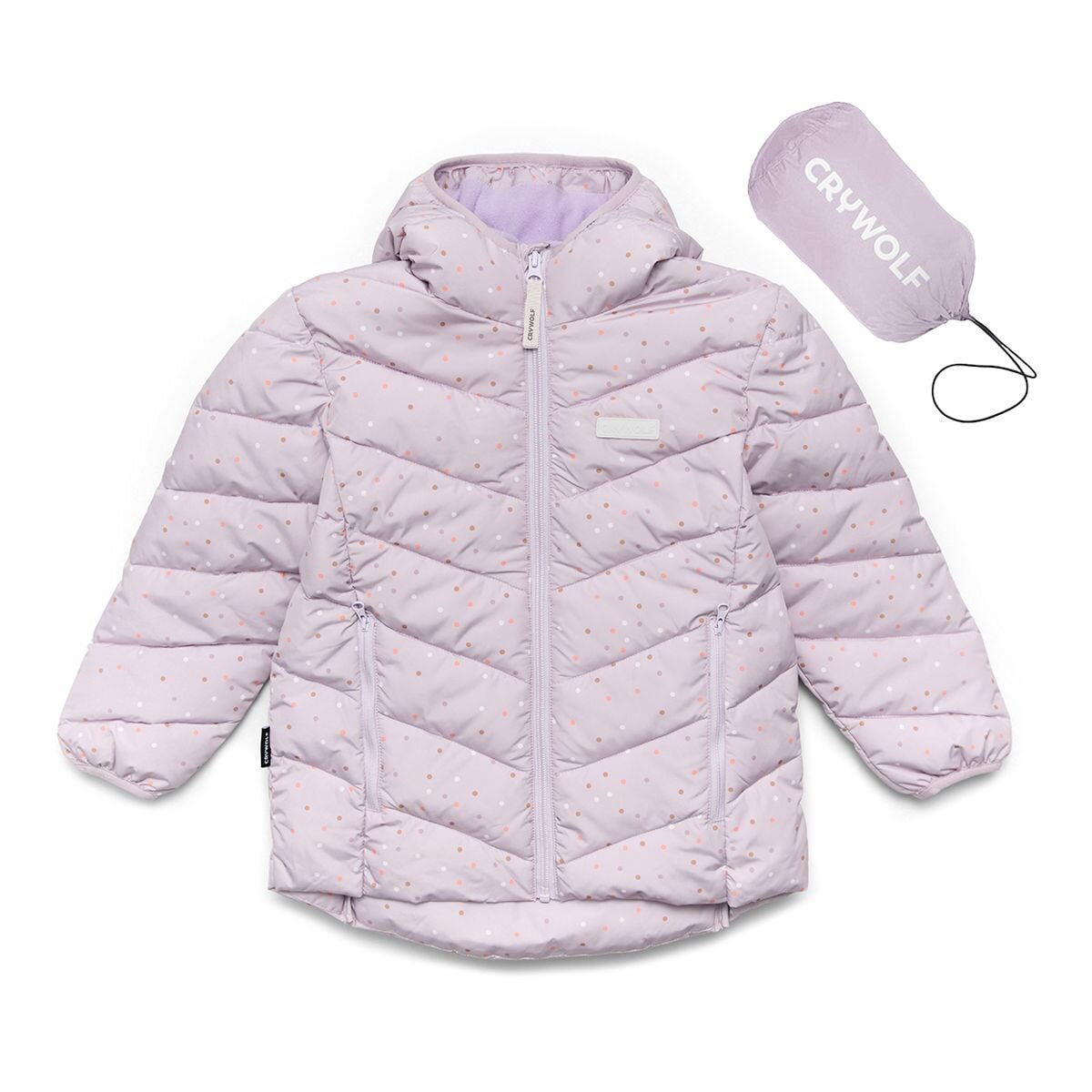 Eco-Puffer - Heather Dots