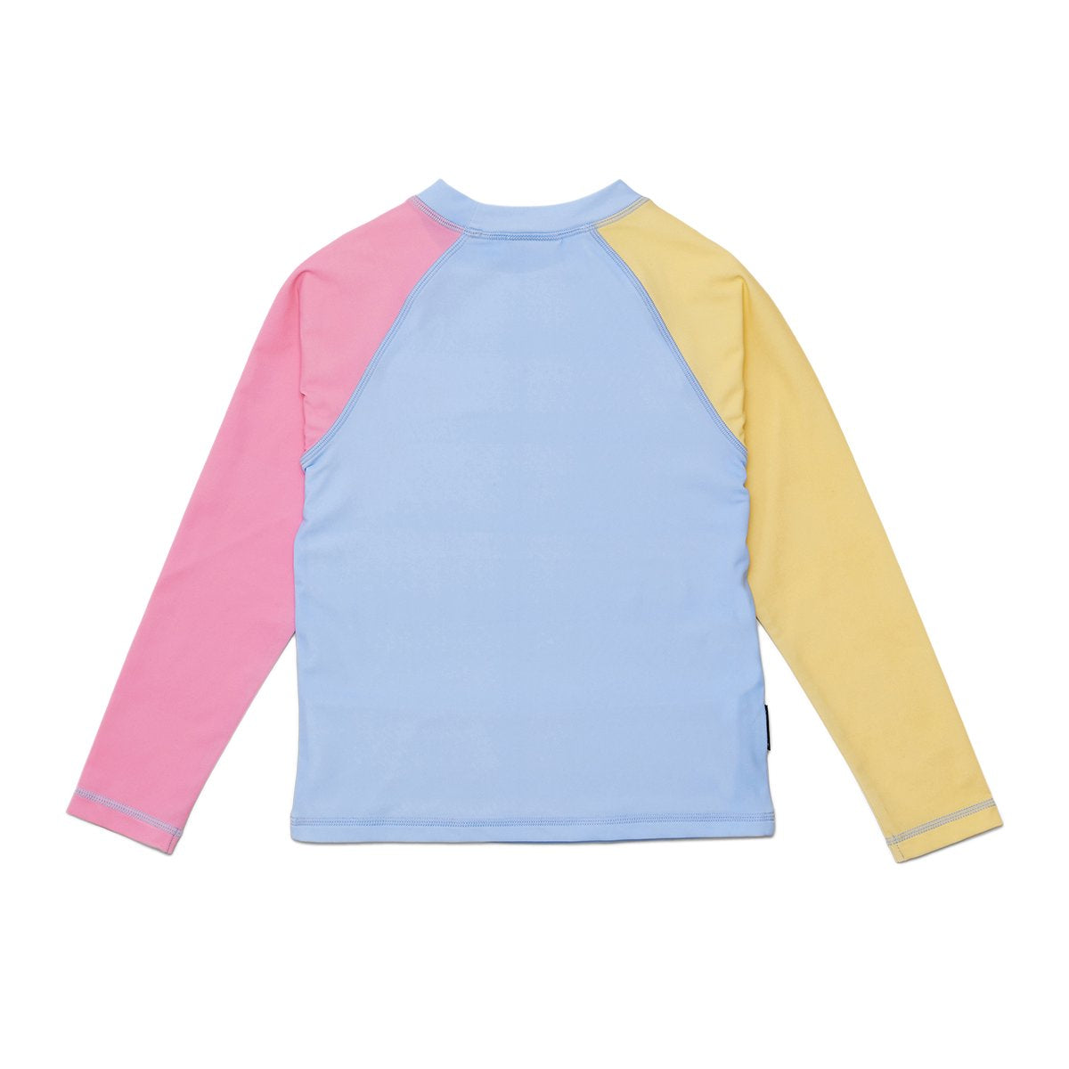 Long Sleeve Rash Vest Pop Colourblock