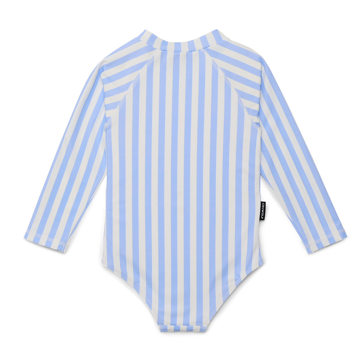 Long Sleeve Swimsuit Sky Blue Stripe