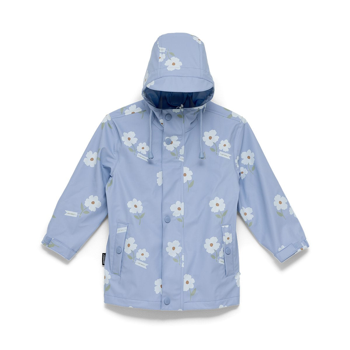 Play Jacket Floral Periwinkle