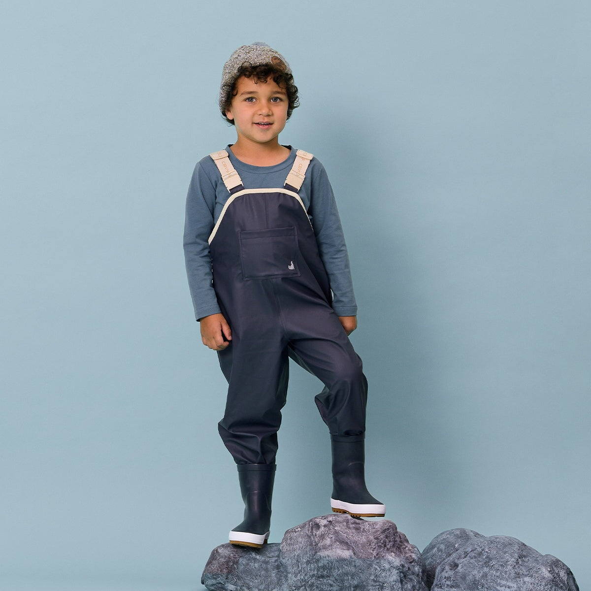 Rain Overalls Indigo