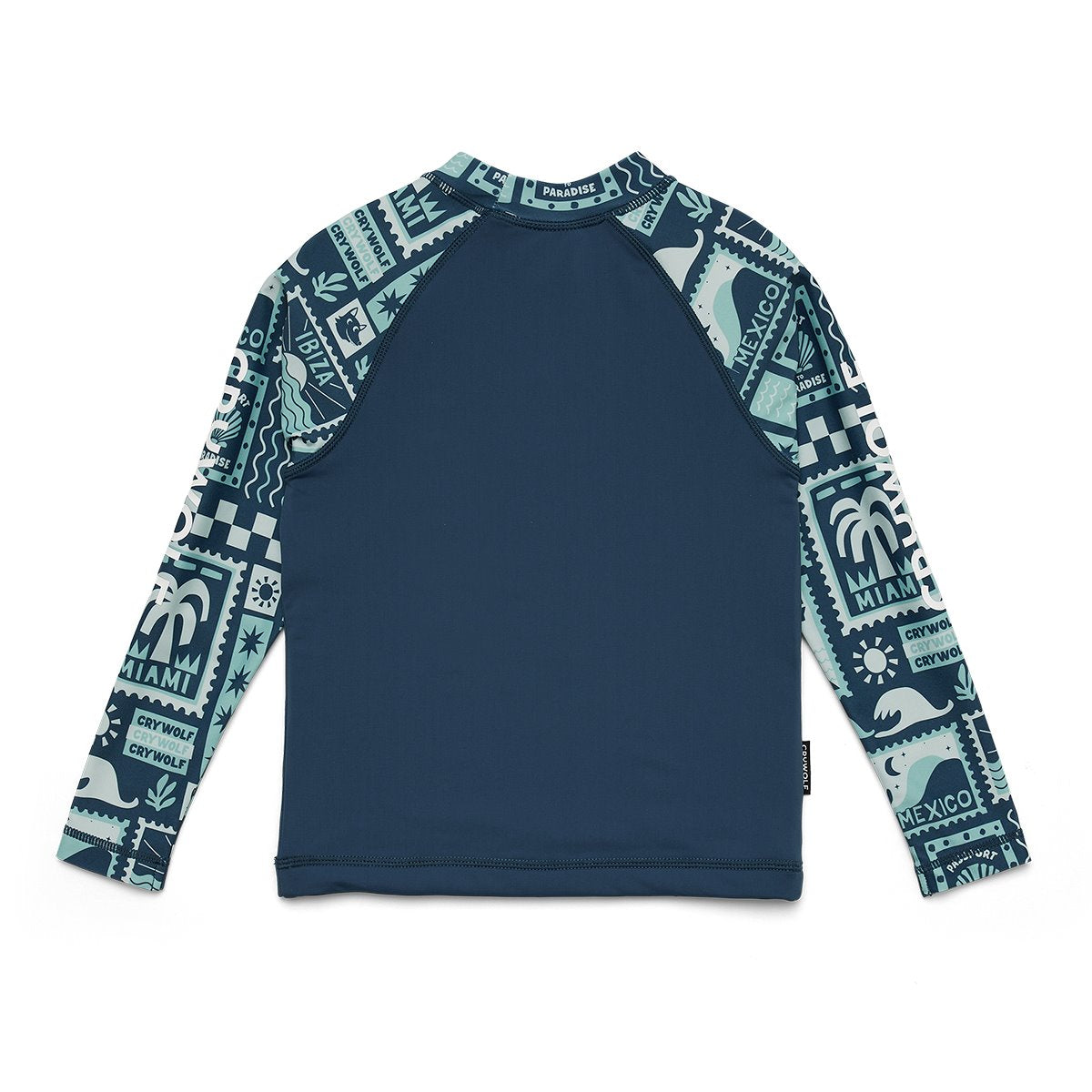 Rash Vest Blue Postcards