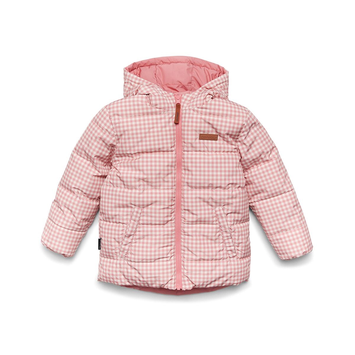 Reversible Eco-Puffer - Rose Gingham