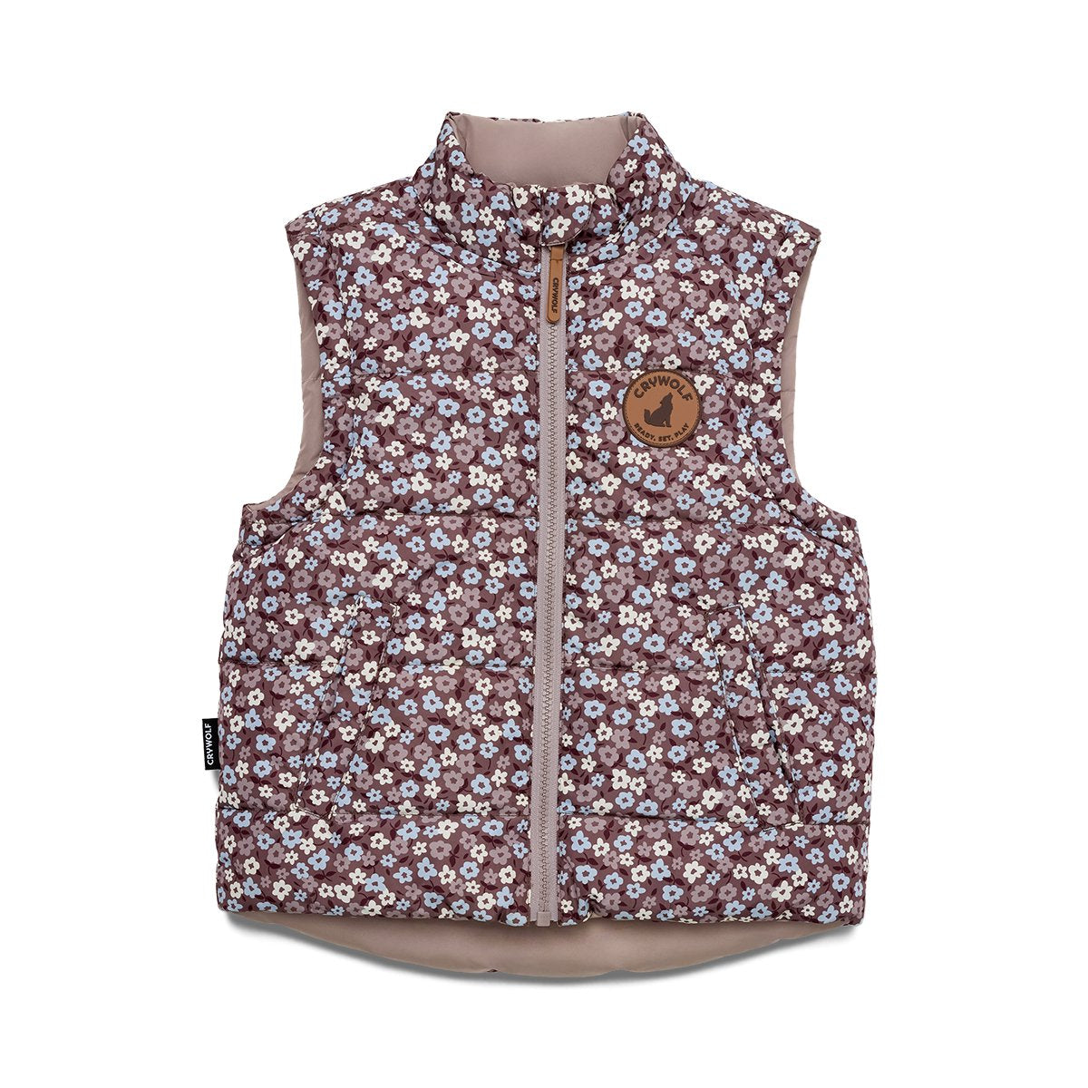 Reversible Vest Flower Fields
