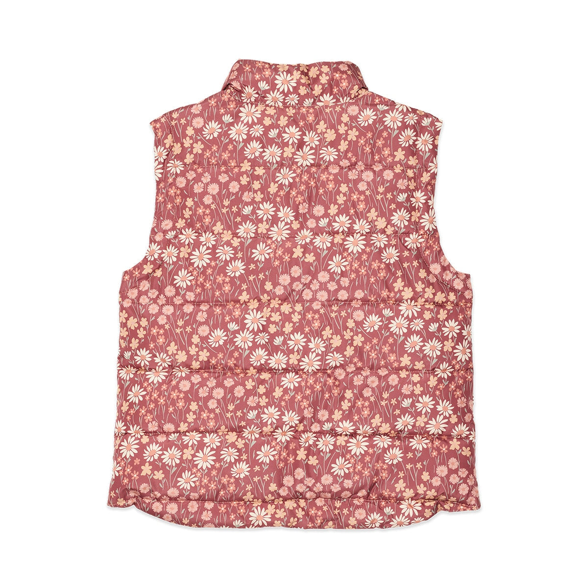 Reversible Vest Rosewood Floral