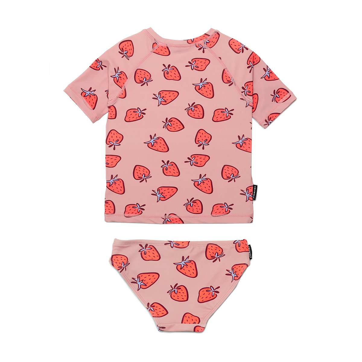 Short Sleeve Rash Set Strawberry Splash