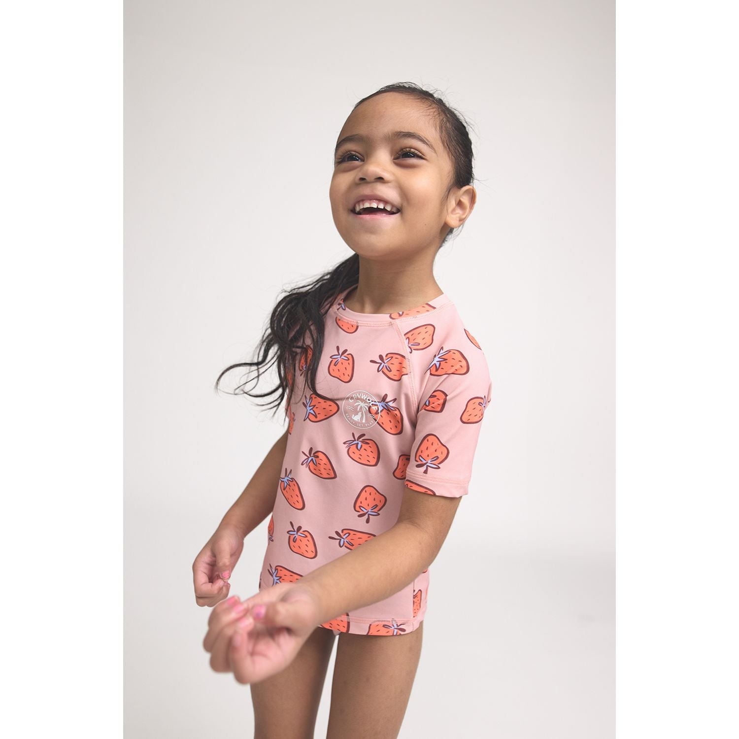 Short Sleeve Rash Set Strawberry Splash
