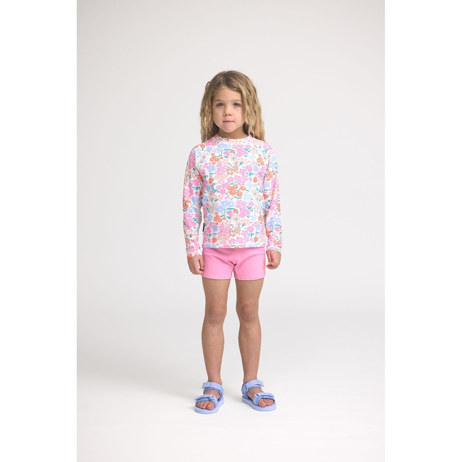 Long Sleeve Rash Vest Berry Garden