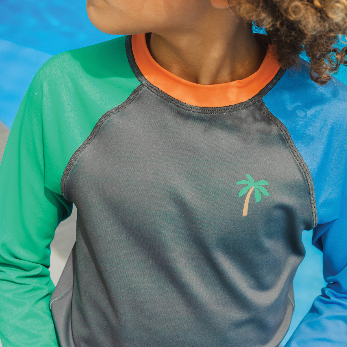 Crywolf Rash Vest - Seaside Colourblock