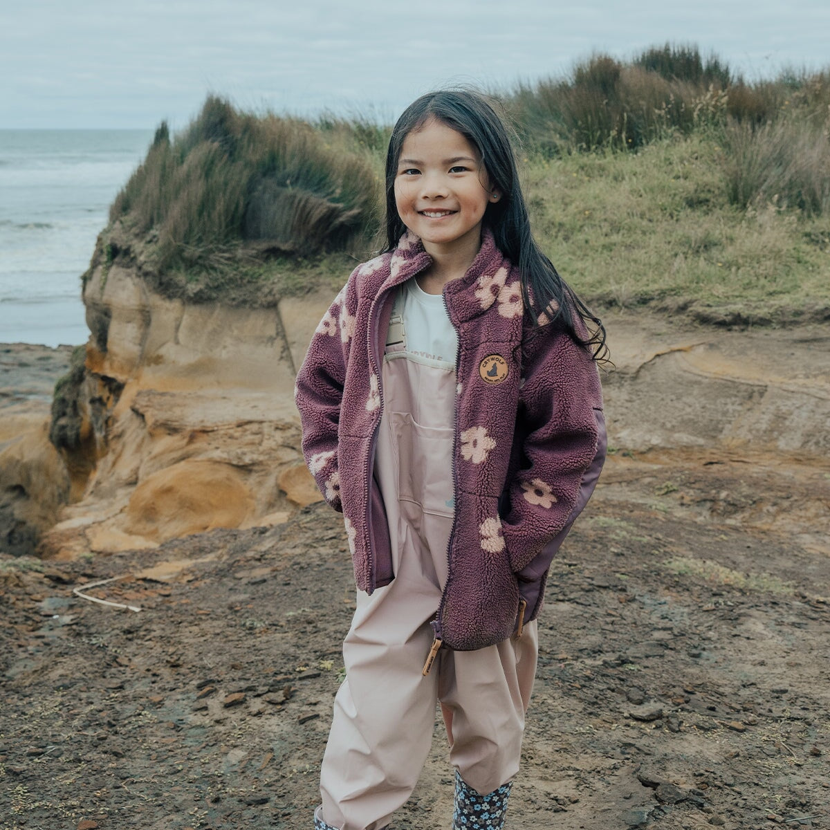 Yeti Jacket Mauve Floral