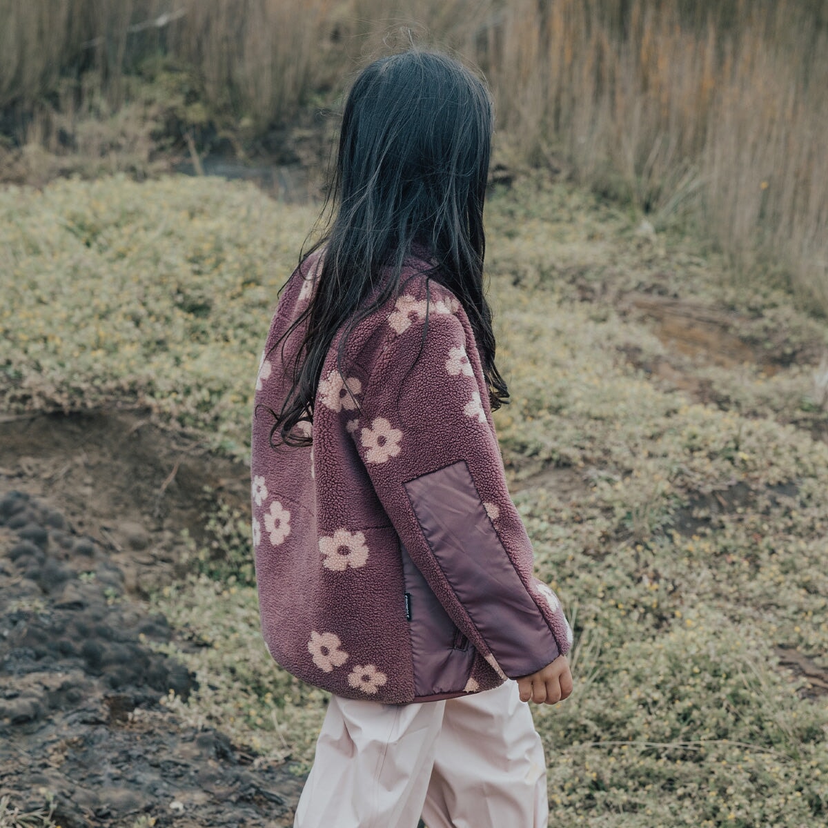 Yeti Jacket Mauve Floral