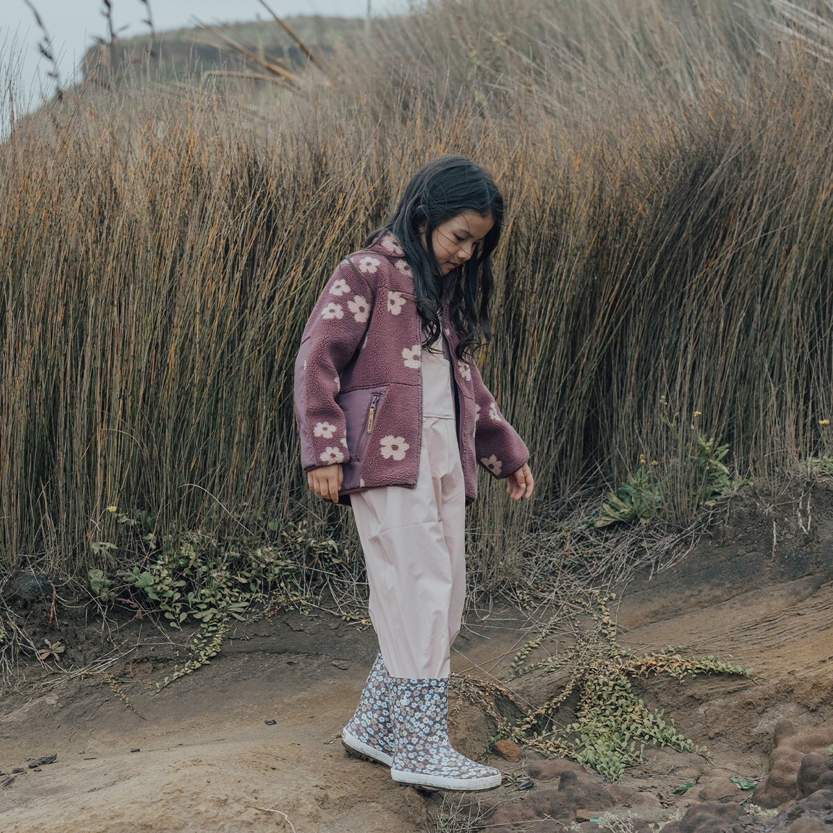 Yeti Jacket Mauve Floral