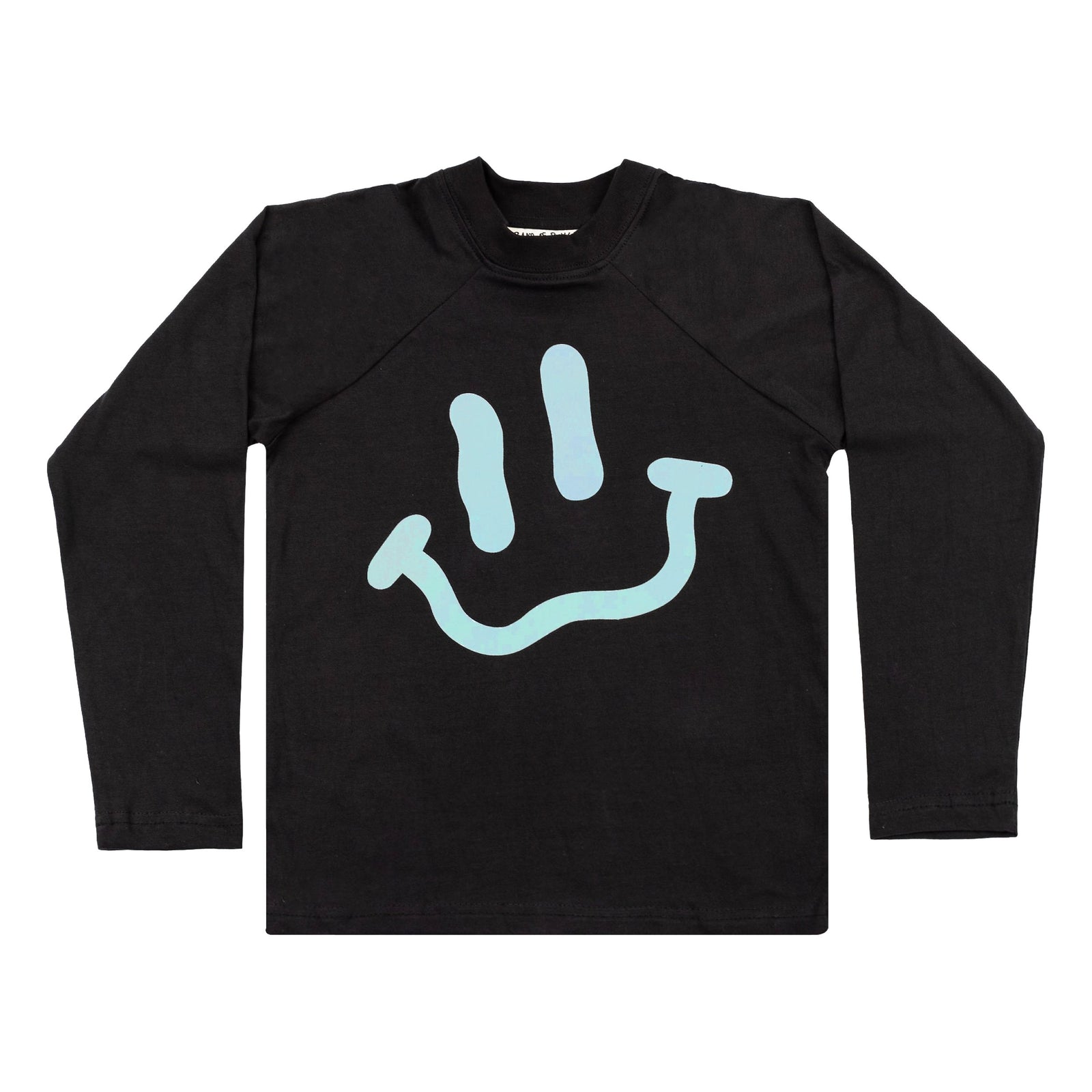 Charcoal Smile LS Tee