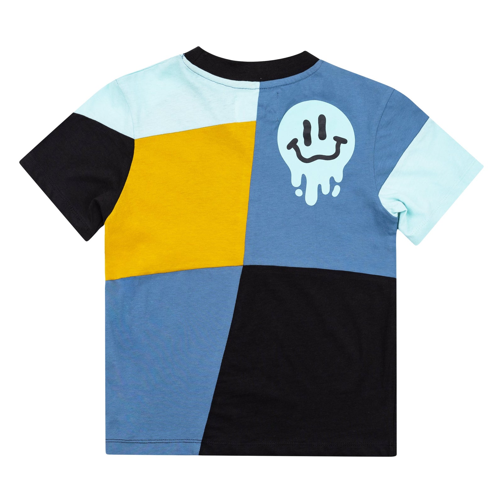 Colour Block Harlequin SS Tee