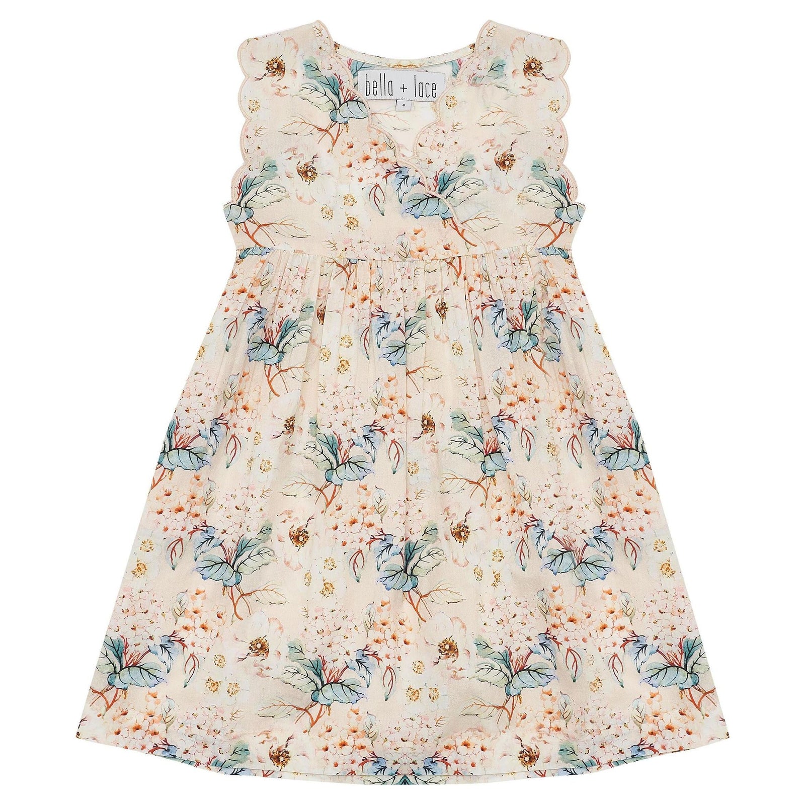 Cross My Heart Dress-Marshmallow