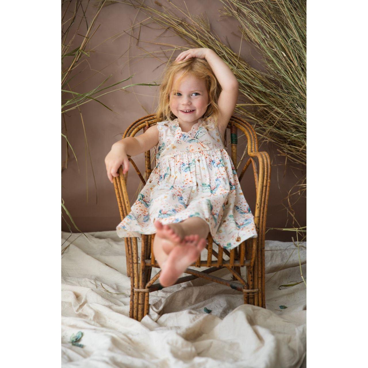 Cross My Heart Dress-Marshmallow