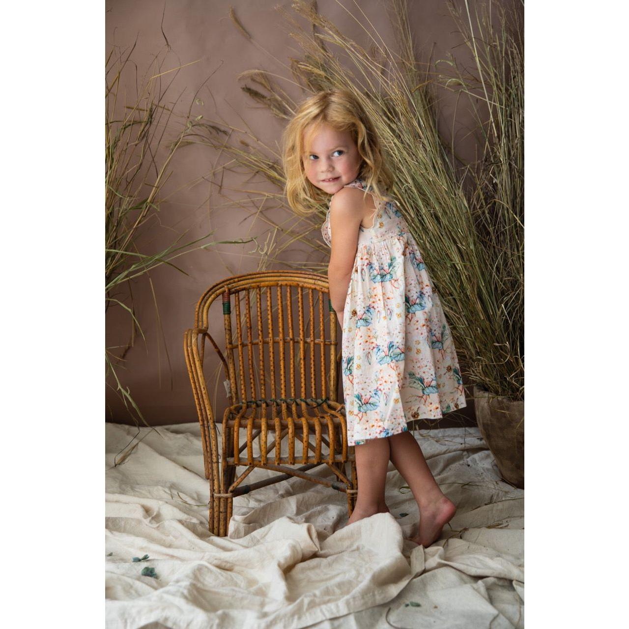 Cross My Heart Dress-Marshmallow