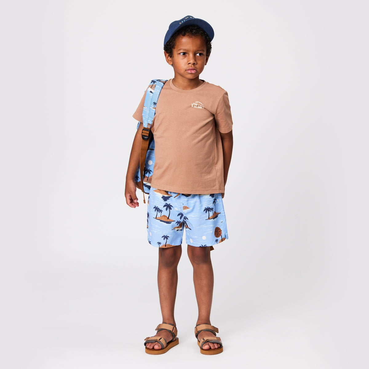 Board Shorts Blue Lost Island