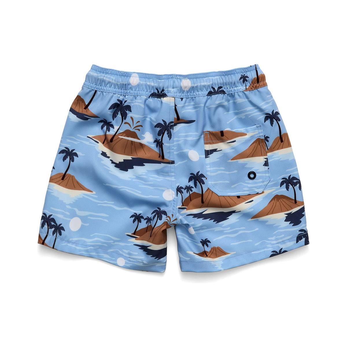 Board Shorts Blue Lost Island