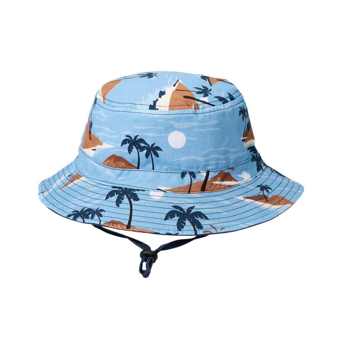 Reversible Bucket Hat Blue Lost Island